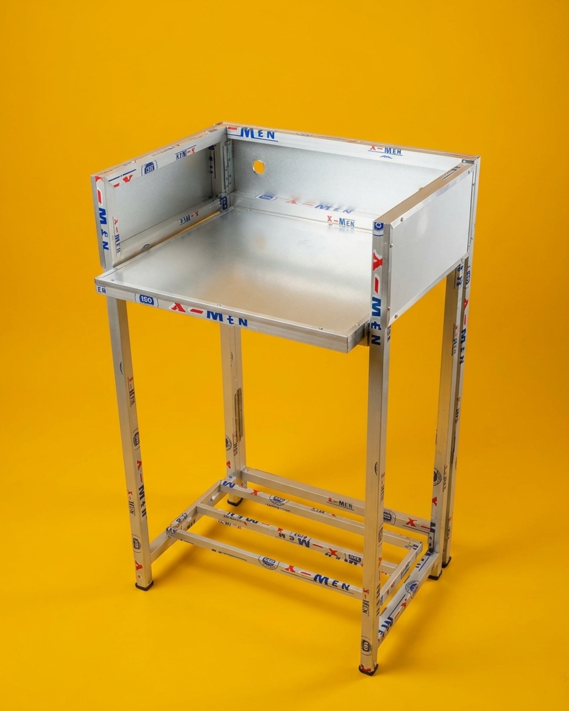 Meja Lipat Kompor Gas 1 Tungku Aluminium | Cocok Untuk Pendamping Booth Portable Gerobak Jualan